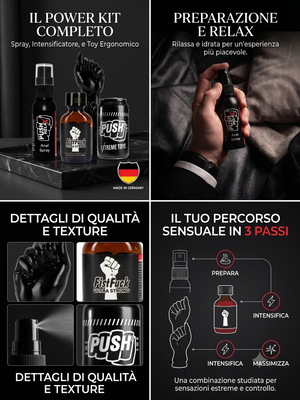 Fisting Experience Pack - Double Fist, Popper Dilatazione e Relax Spray