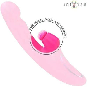 INTENSE - VIBRATORE EMI 13,5 CM MULTIFUNZIONE 3 IN 1 10 VIBRAZIONI ROSA