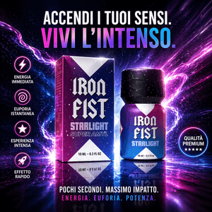 Iron Fist Starlight - Nitrito di Isopentile Hardcore (10ml)