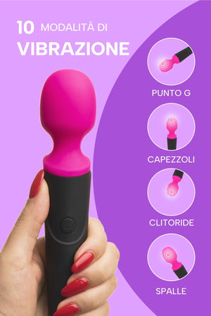 Wand Squirta Tu dettaglio vibrazione impermeabile IPX7
