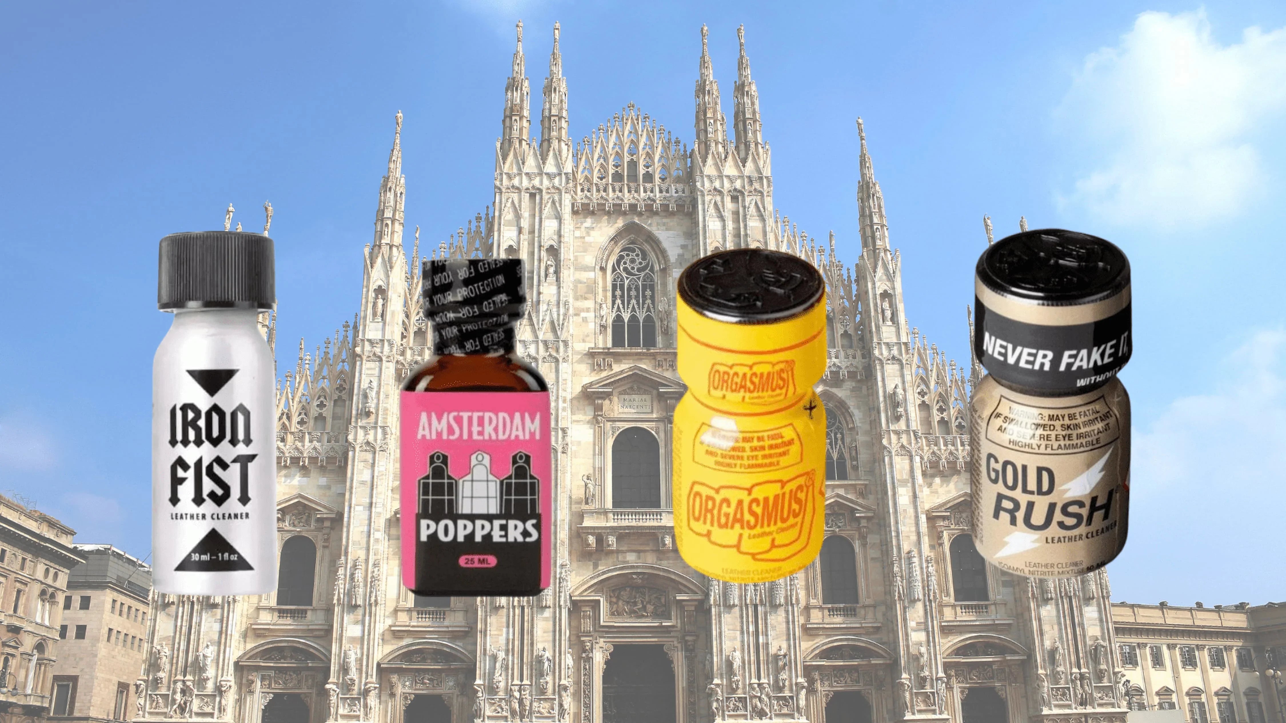 I migliori popper a Milano: consegna (sicura) in soli 45 minuti