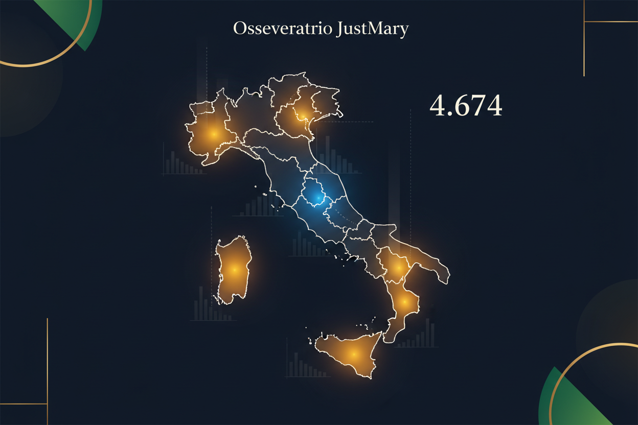 Osservatorio JustMary 2026 — La Geografia del Piacere: come si rilassa (davvero) l'Italia