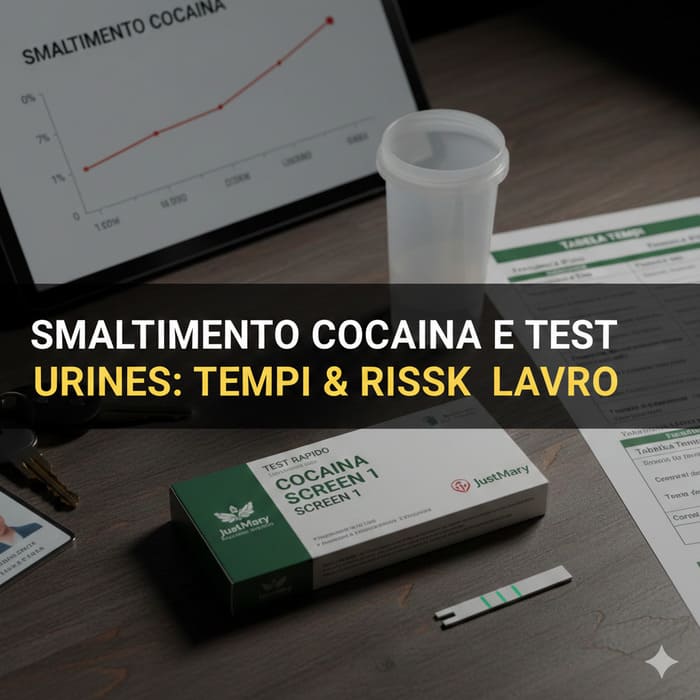 Smaltimento Cocaina e Test Urine: Tempi, Legge e Rischi sul Lavoro (Guida 2026)