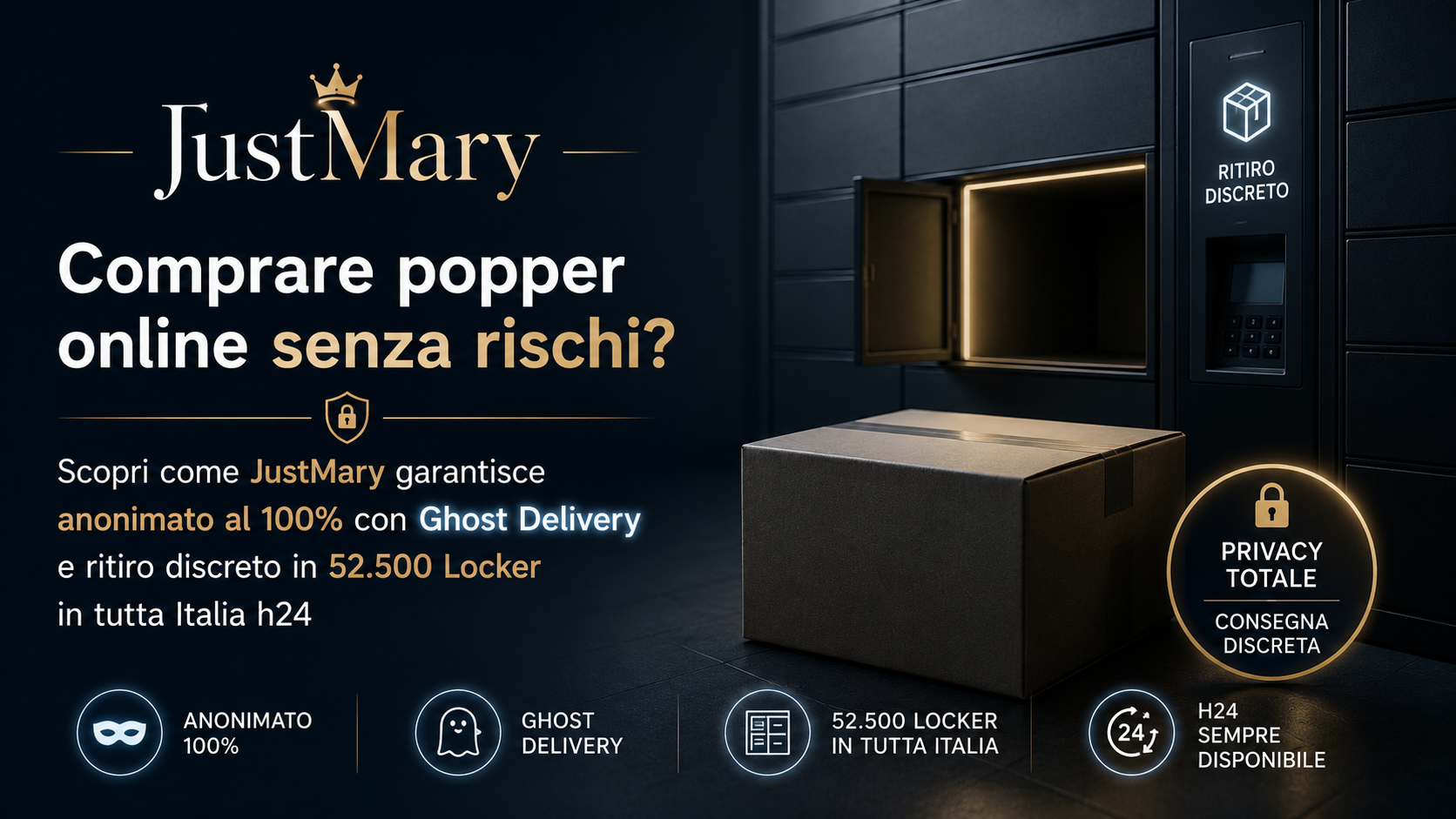 Dove Comprare Popper in Italia? Sicurezza e Privacy | JustMary