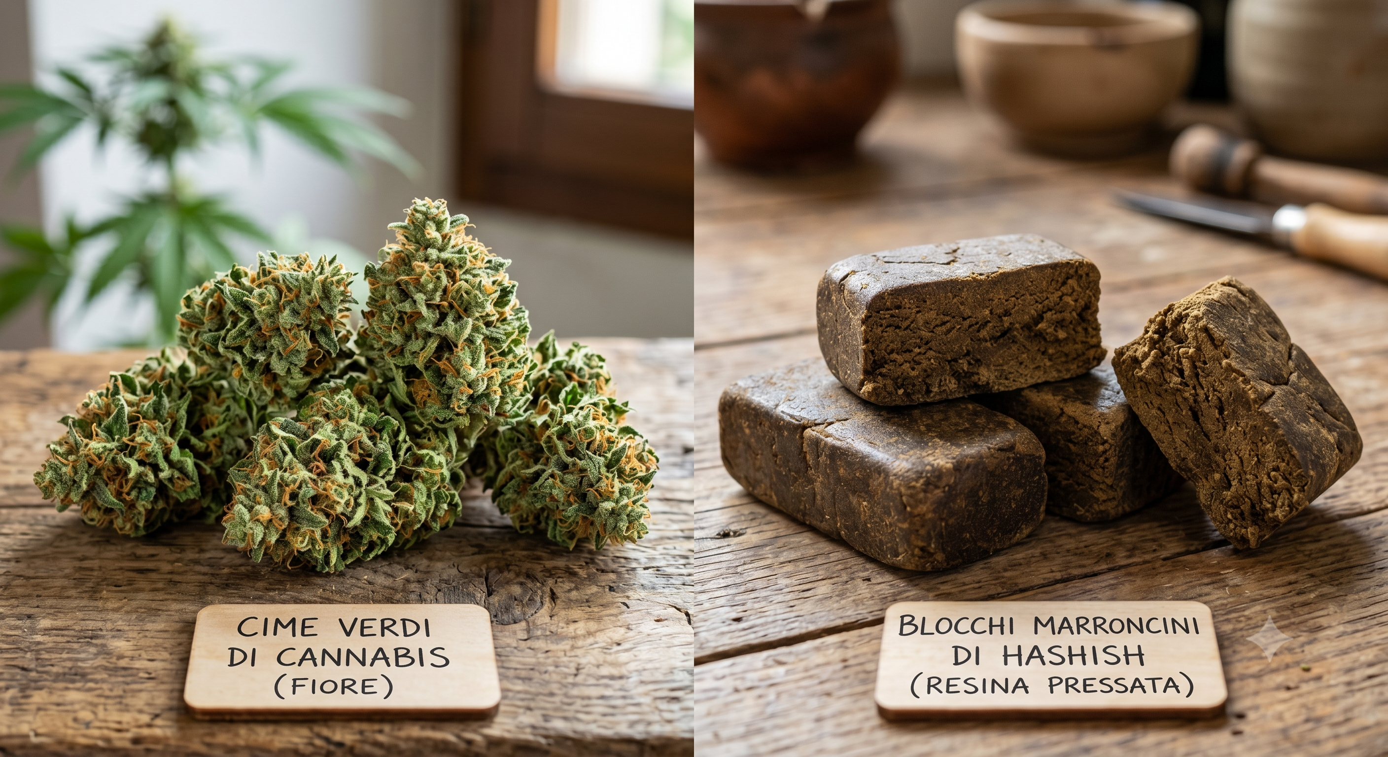 Differenza tra Hashish ed Erba: Guida Completa al Confronto