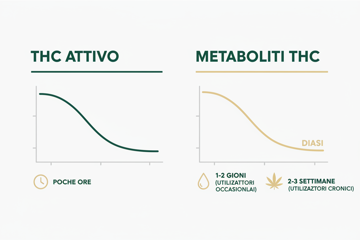 THC nel sangue: quanto resta davvero