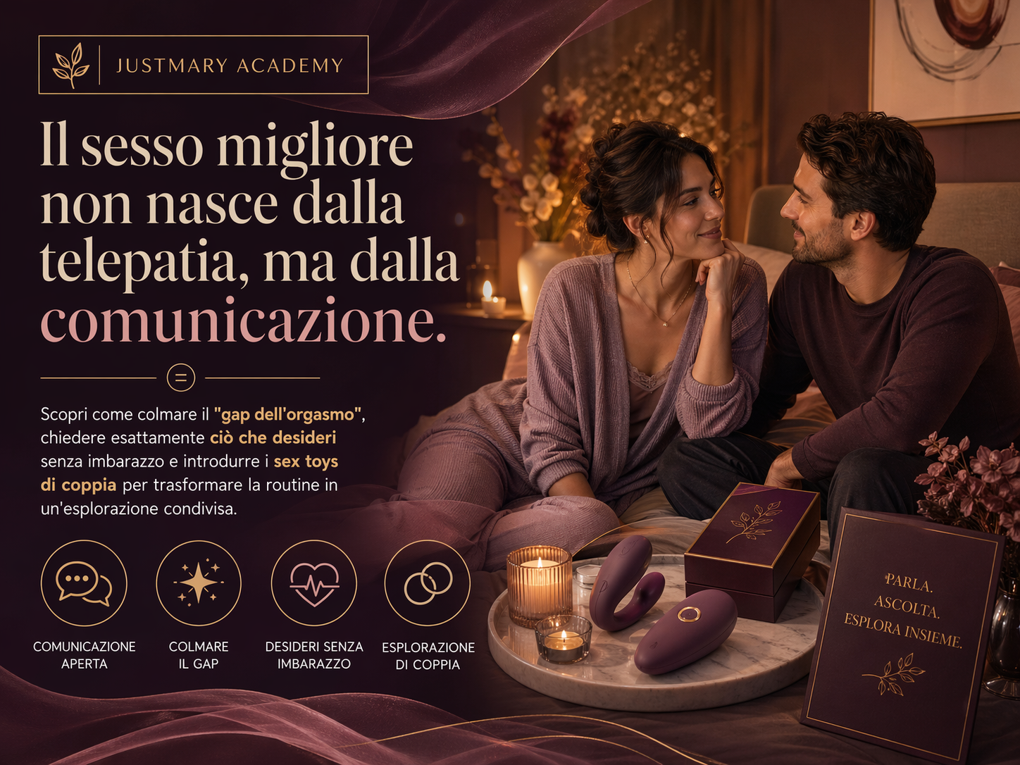 Il Piacere è un Dialogo: Come comunicare a letto e scoprire l'anatomia del desiderio