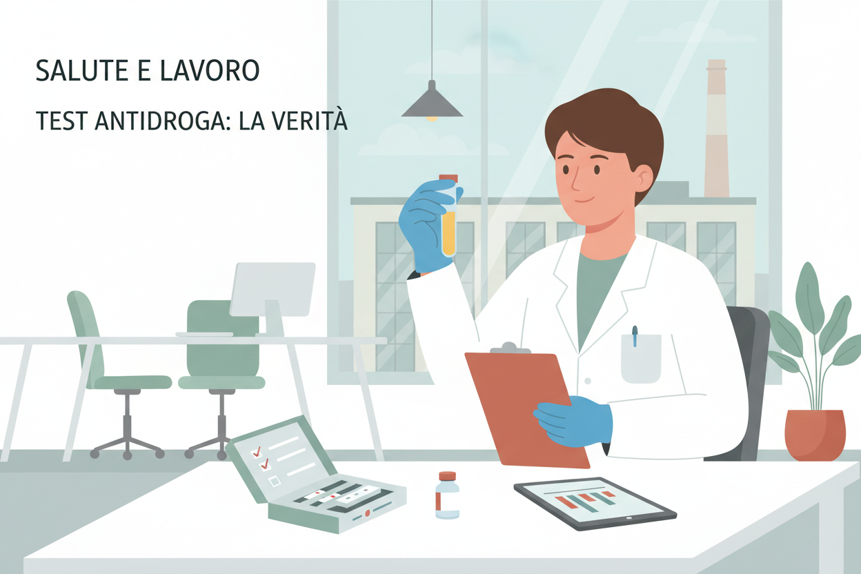 Test antidroga sul lavoro: come funziona e cosa cercano
