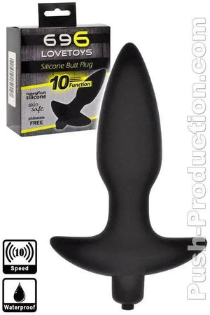 Plug Anale 10 Funzioni Silicone Butt