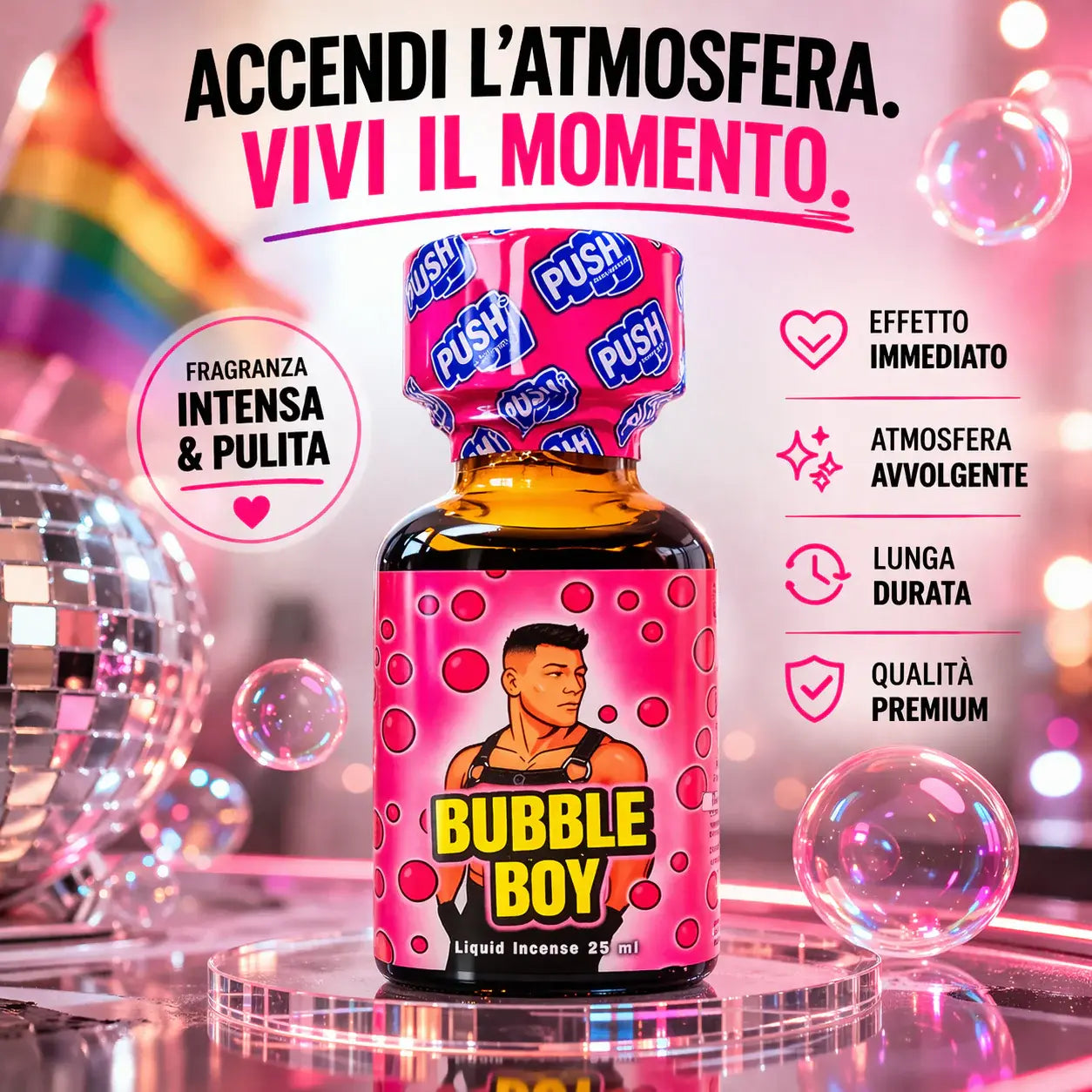 NEW Popper Bubble Boy 25ml – Pentile Premium a Tripla Distillazione