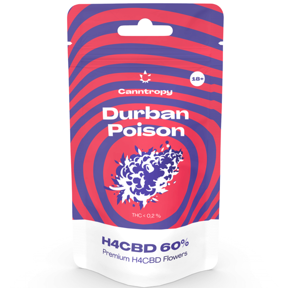 **DISPONIBILE A MILANO E ROMA** H4CBD ATOMIC Durban Poison 60%, 1g.