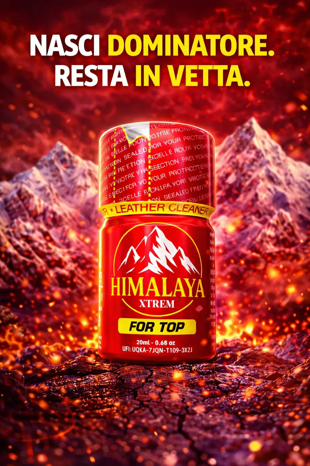 Popper Himalaya Xtrem For Top 20ml – Formula Doppia (Apertura Larga)