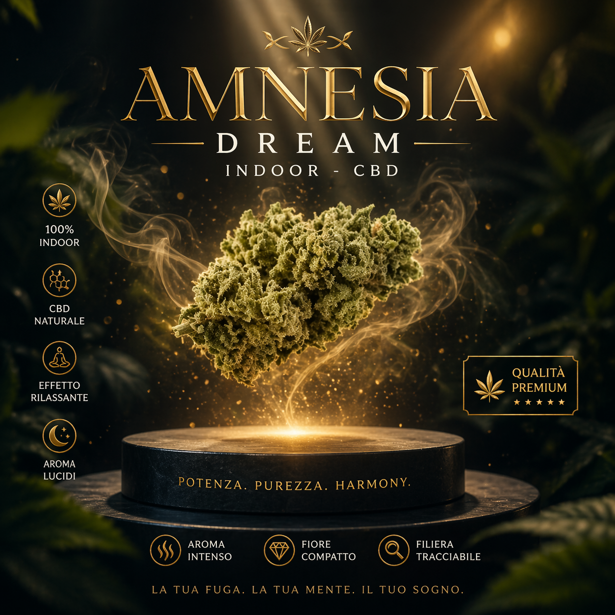 Amnesia Dream Indoor - CBD 24% Top Selection (3g)