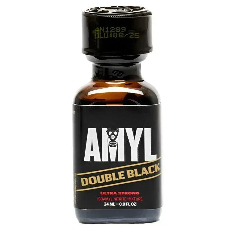 POPPER AMYL DOUBLE BLACK 24ML - Nitrito Isopentile e Isopentanol