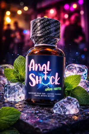 Box Anal Gel: Popper Anal Shock Mint 25ml - Nitrito di Isopropile (Aroma Menta)