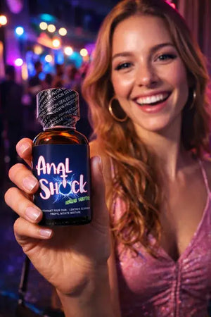 Popper Anal Shock Mint 25ml - Nitrito di Isopropile (Aroma Menta)