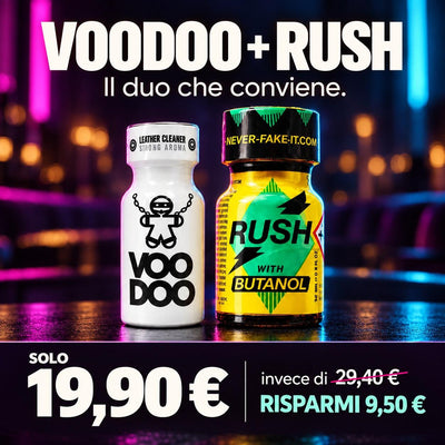 Box Popper Start 2x10ml - Il Box per Iniziare (Voodoo + Rush Butanol)