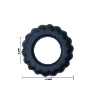Misure del cockring Titan: diametro interno 20 mm e diametro esterno 40 mm