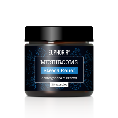 Euphoria Mushrooms Anti-Stress, 30 capsules