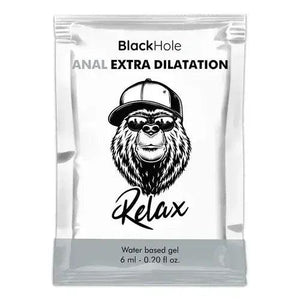 Box Anal Gel: Black Hole - Gel Dilatatore Anale Desensibilizzante (6ml)