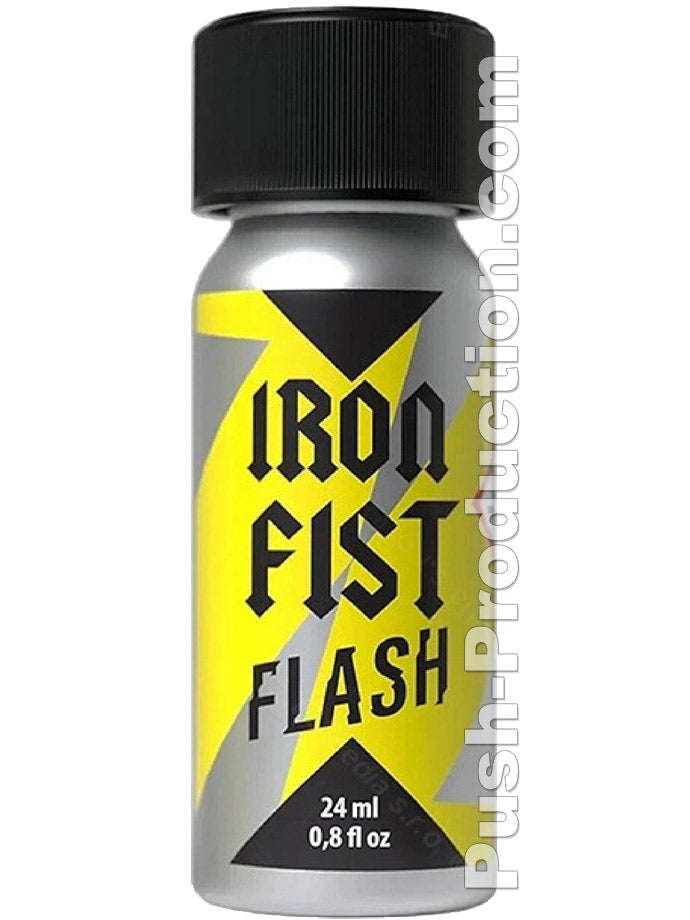 Popper Iron Fist Flash 24ml - flacone alluminio nitrito di pentile