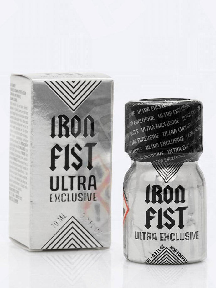 Popper Iron Fist Ultra Exclusive 10ml bottiglia alluminio infrangibile nitrito di isopentile