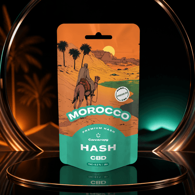 Canntropy CBD Hash Morocco (3g) - Resina Premium Tradizionale