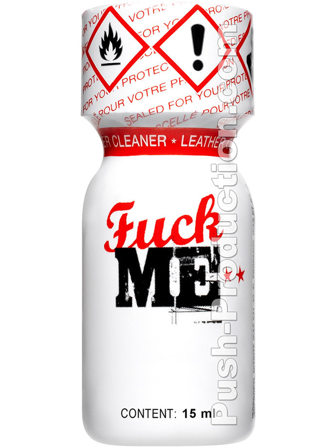 Box della Perdizione: popper Fuck Me 15 ml, flacone bianco