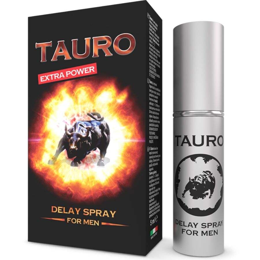 Tauro Spray Ritardante Naturale 5ml | Senza Lidocaina | JustMary