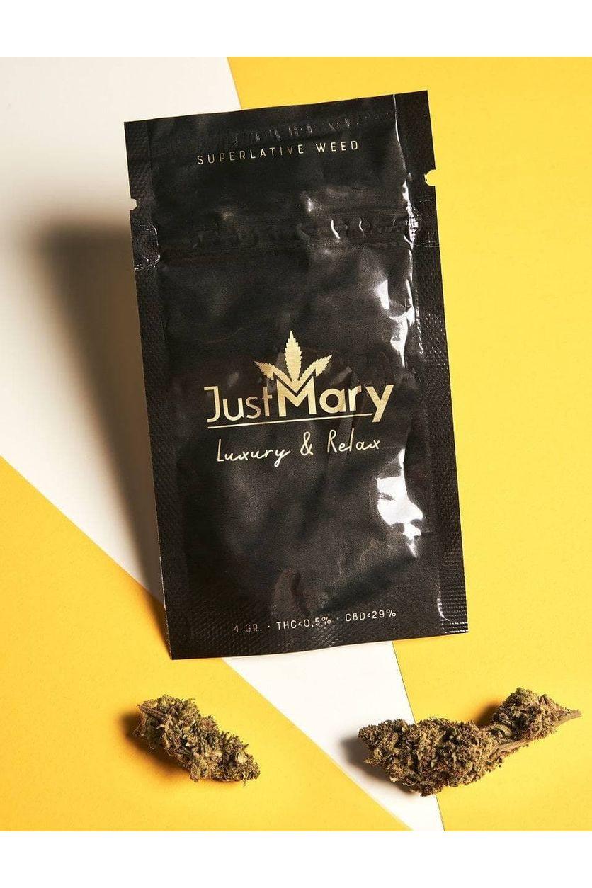 JustMary.fun OFFERTA PROVA - SUPERLATIVE WEED LUX&RELAX - 29% CBD - 4 Grammi